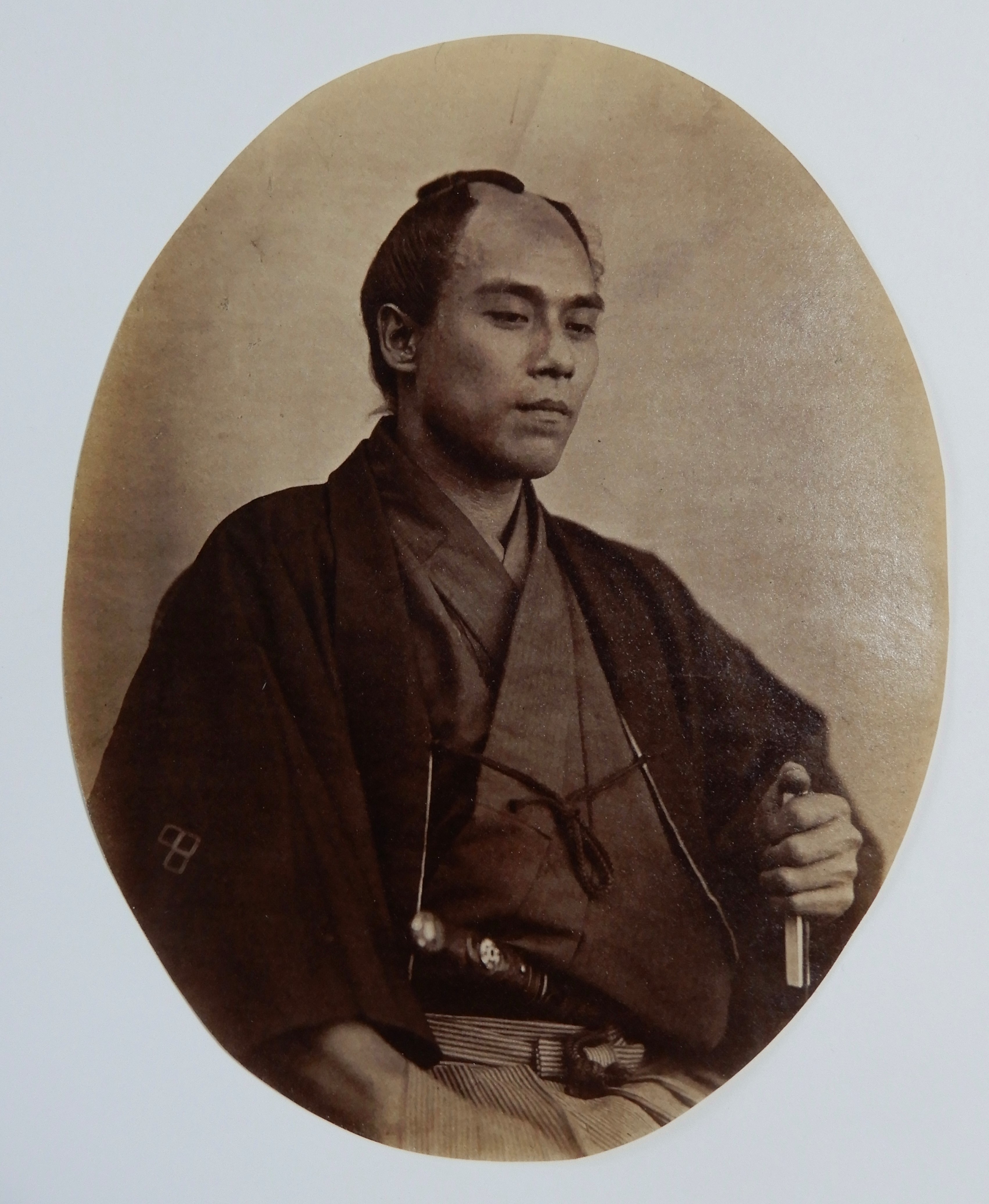 フィリップ・ポトー『遣欧使節団肖像（福沢諭吉）』（1864年）