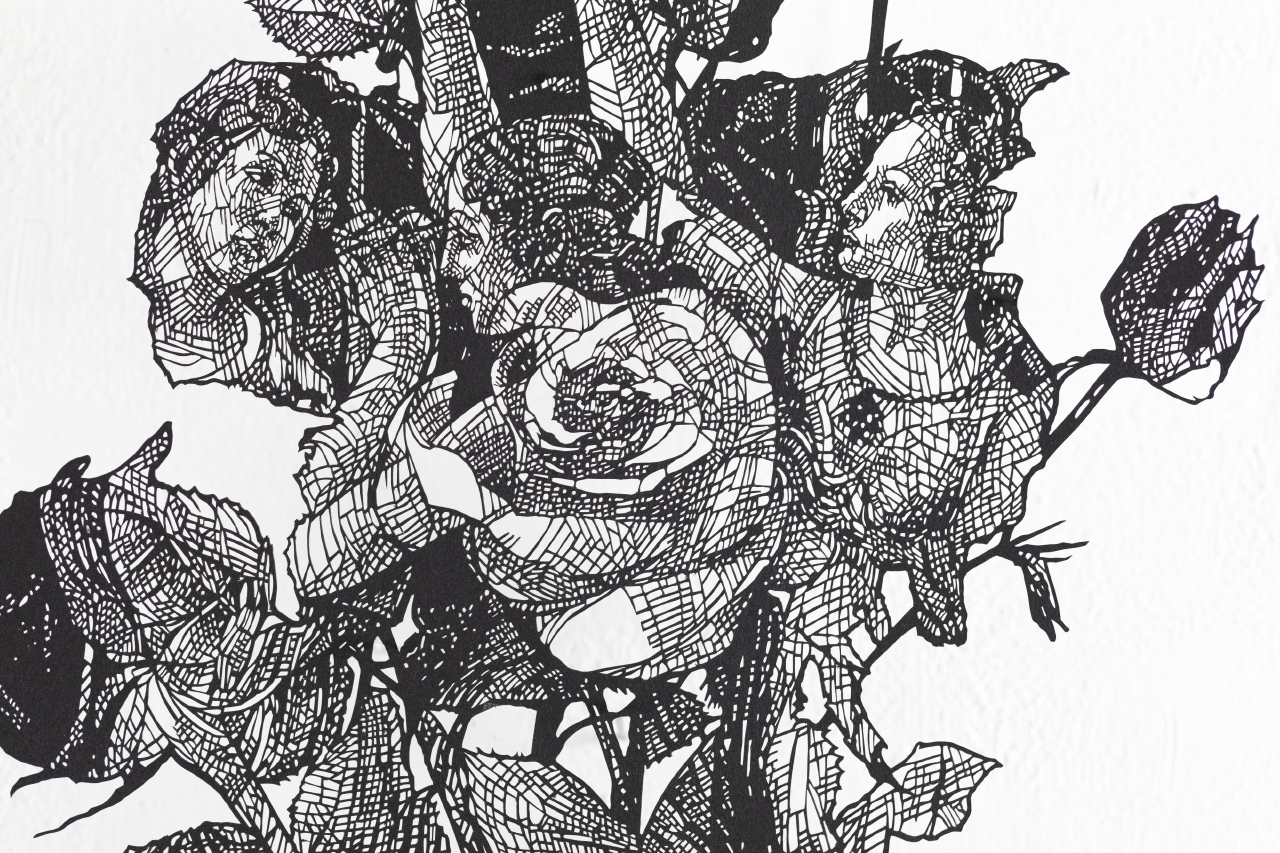 参考作品《薔薇の神話-三美神》
